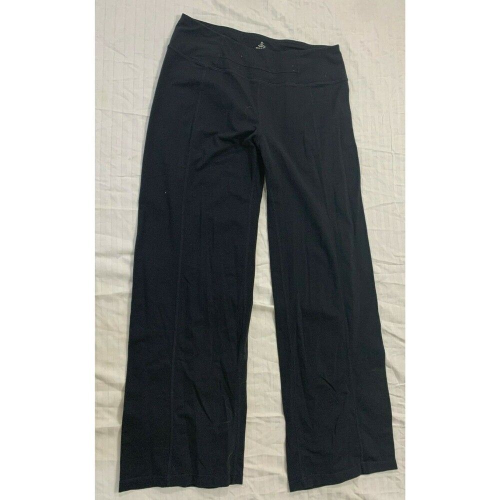 PRANA WOMENS PULL ON ATHLETIC YOGA PANTS SIZE M SHORT
